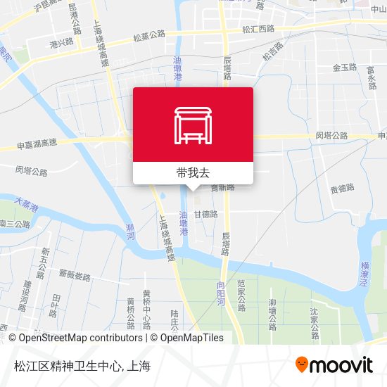 松江区精神卫生中心地图