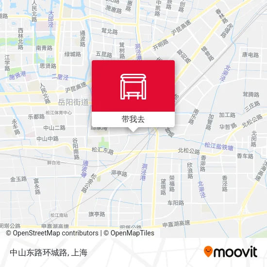 中山东路环城路地图
