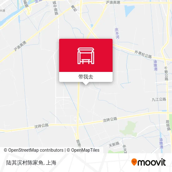 陆其滨村陈家角地图