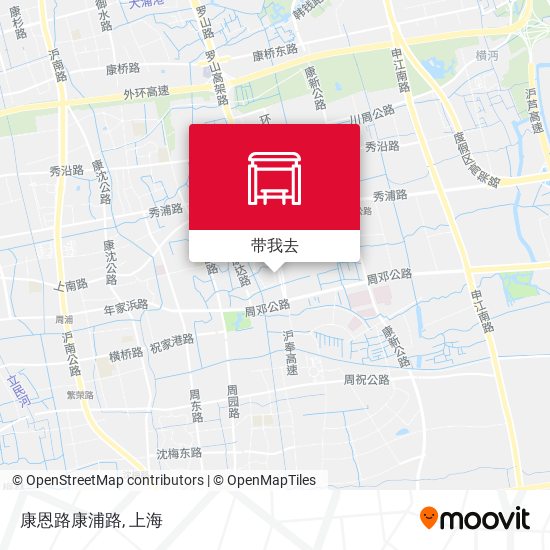 康恩路康浦路地图