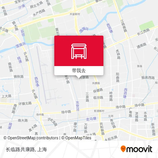长临路共康路地图