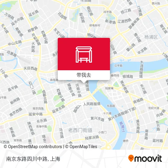 南京东路四川中路地图