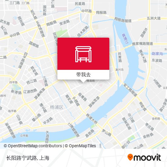 长阳路宁武路地图