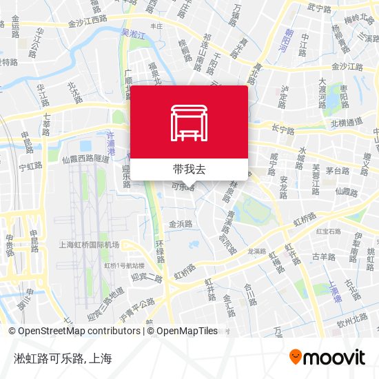 淞虹路可乐路地图