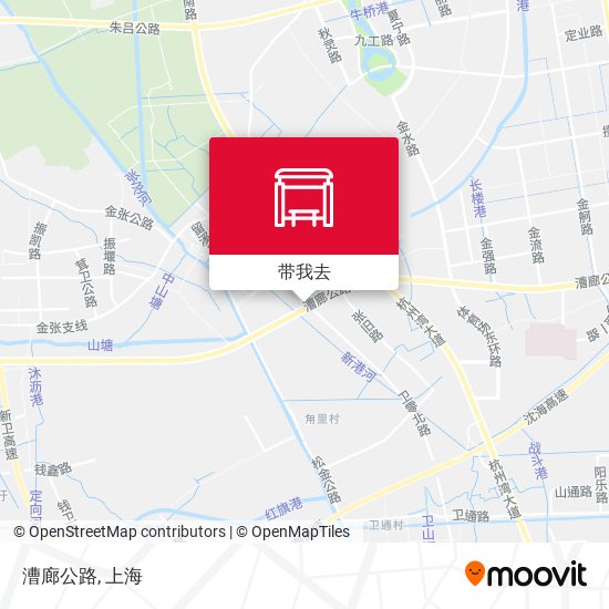 漕廊公路地图