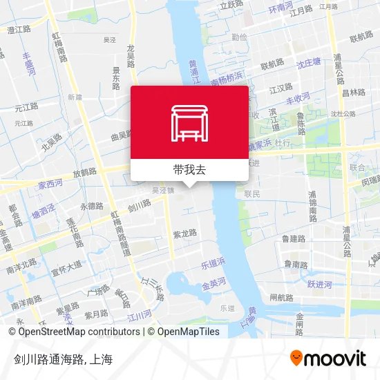剑川路通海路地图