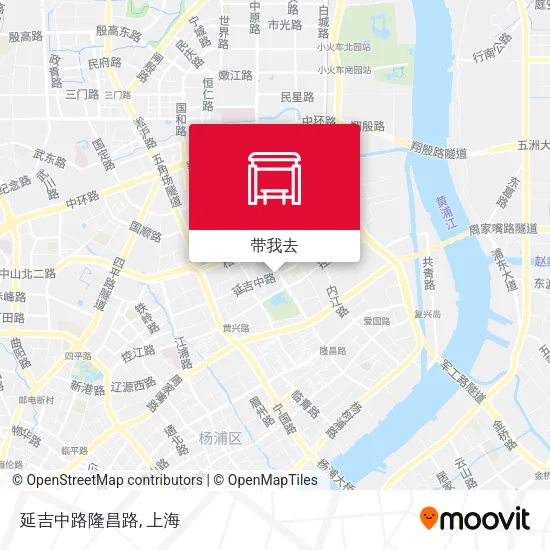 延吉中路隆昌路地图