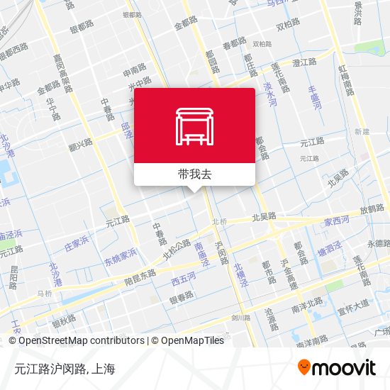 元江路沪闵路地图