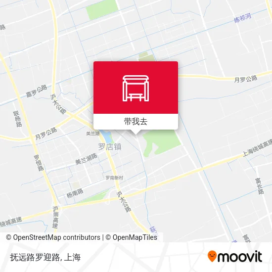 抚远路罗迎路地图