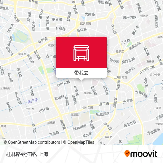 桂林路钦江路地图