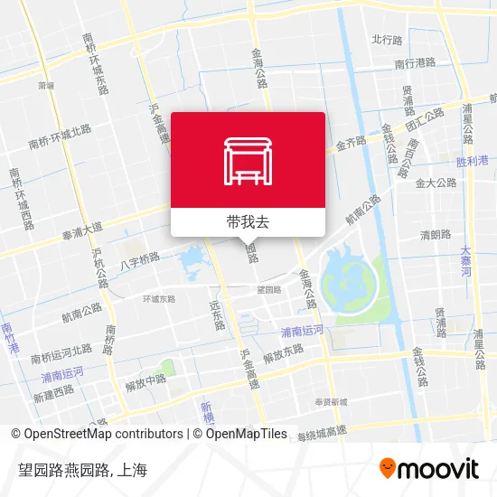望园路燕园路地图