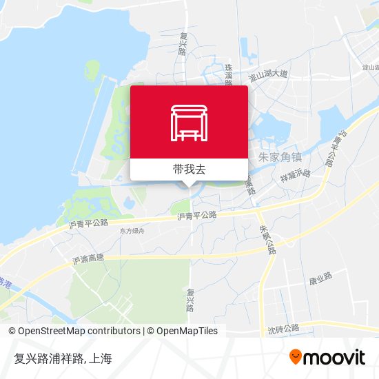 复兴路浦祥路地图