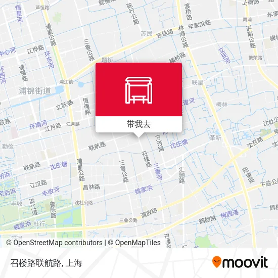 召楼路联航路地图