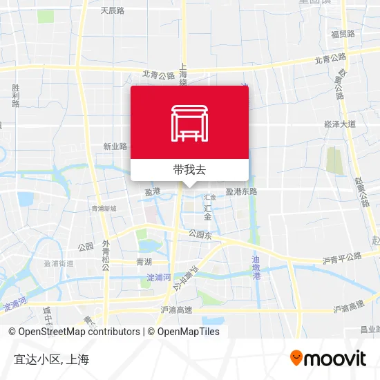 宜达小区地图