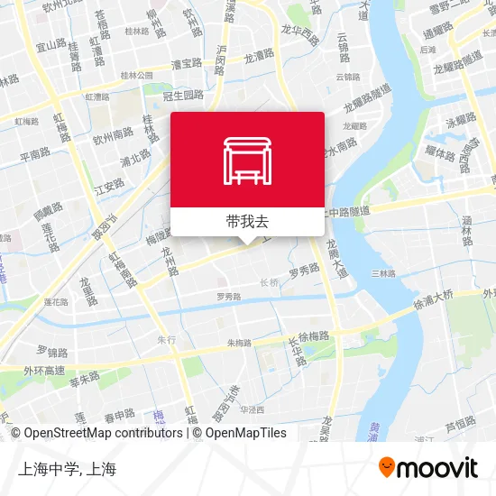 上海中学地图