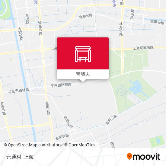 元通村地图