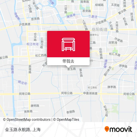 金玉路永航路地图