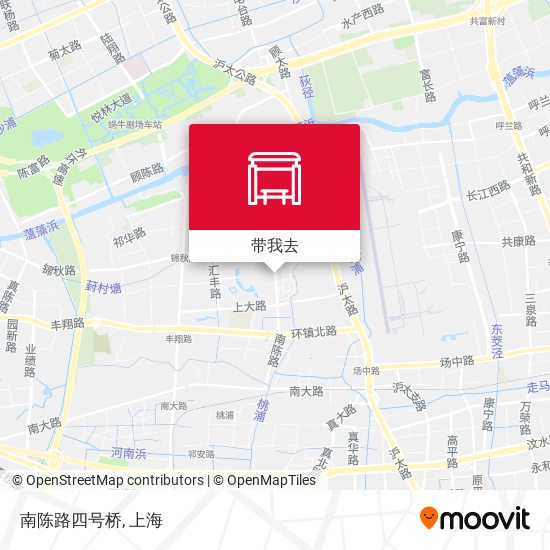 南陈路四号桥地图
