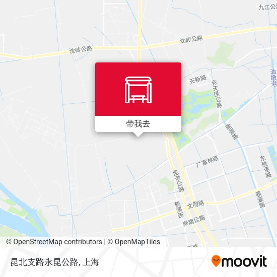昆北支路永昆公路地图