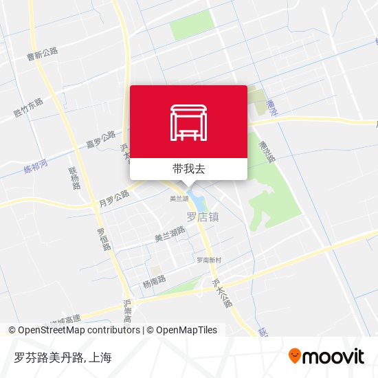 罗芬路美丹路地图