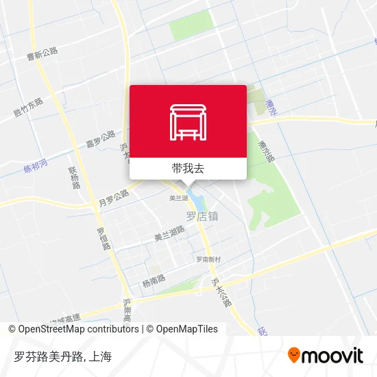 罗芬路美丹路地图