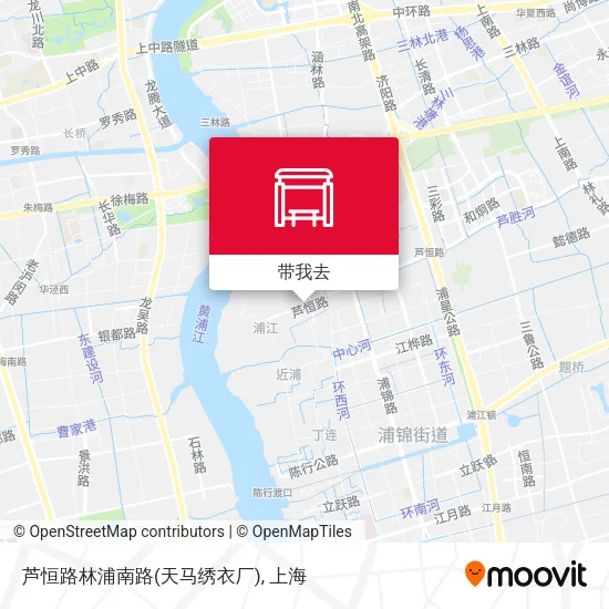 芦恒路林浦南路(天马绣衣厂)地图