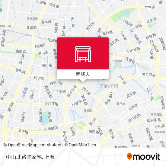 中山北路陆家宅地图