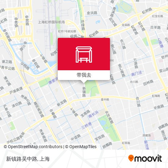 新镇路吴中路地图