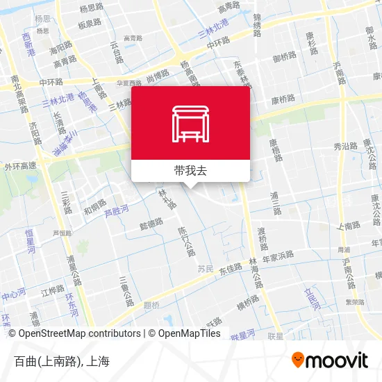 百曲(上南路)地图