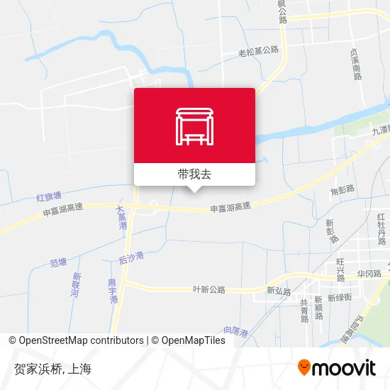 贺家浜桥地图