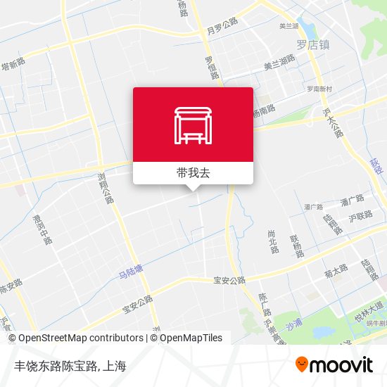 丰饶东路陈宝路地图