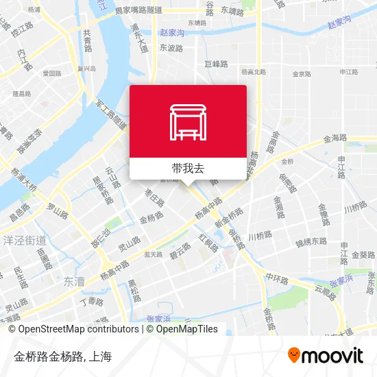 金桥路金杨路地图