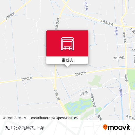 九江公路九庙路地图