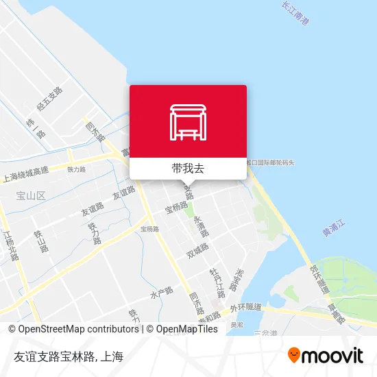 友谊支路宝林路地图