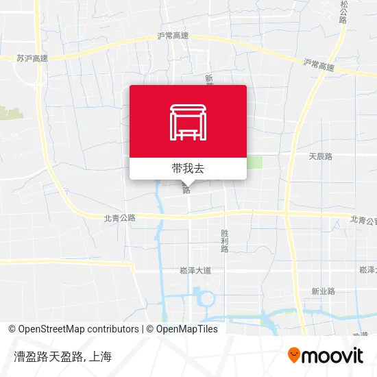 漕盈路天盈路地图