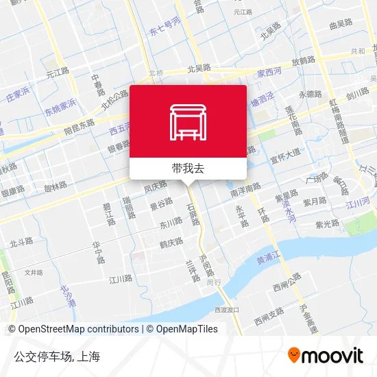 公交停车场地图