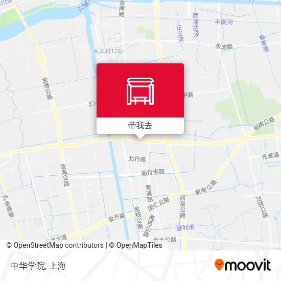 中华学院地图