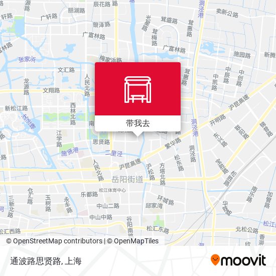 通波路思贤路地图