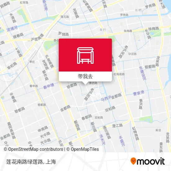 莲花南路绿莲路地图