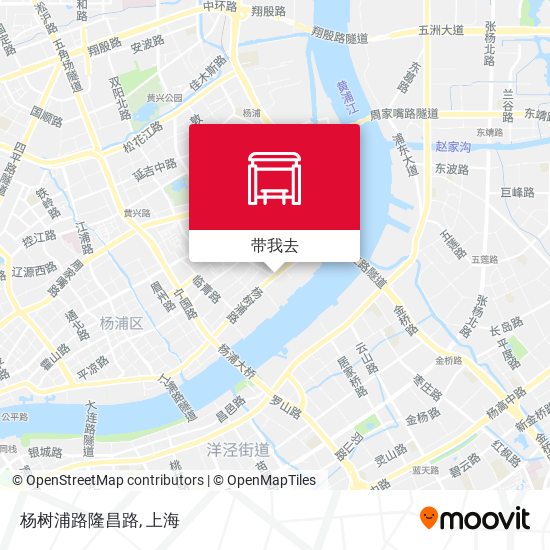 杨树浦路隆昌路地图