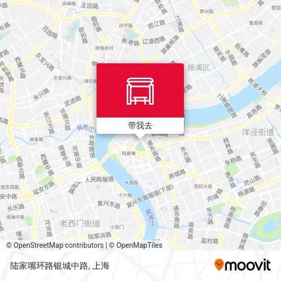 陆家嘴环路银城中路地图