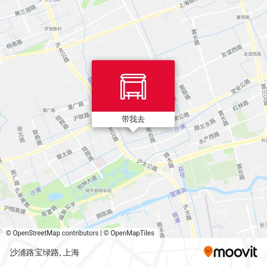 沙浦路宝绿路地图