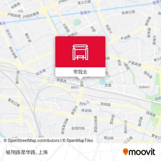 银翔路星华路地图