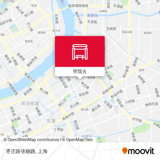 枣庄路张杨路地图
