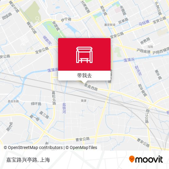 嘉宝路兴亭路地图