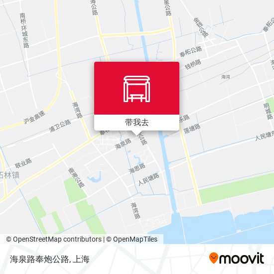 海泉路奉炮公路地图