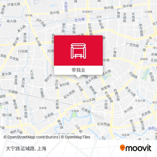 大宁路运城路地图