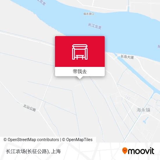 长江农场(长征公路)地图