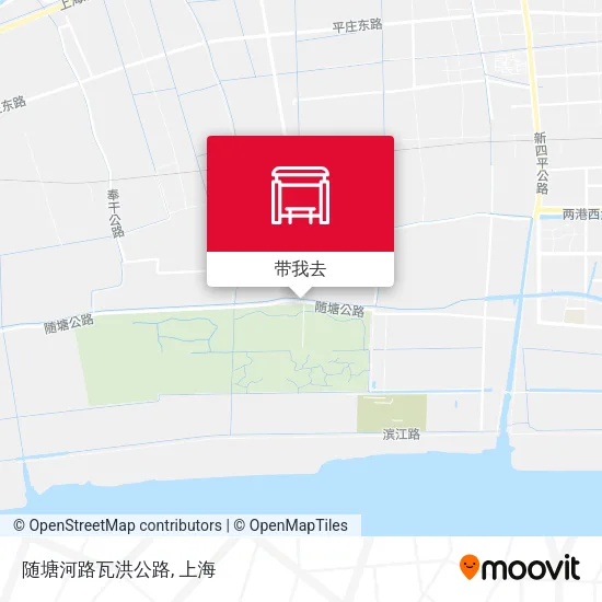 随塘河路瓦洪公路地图