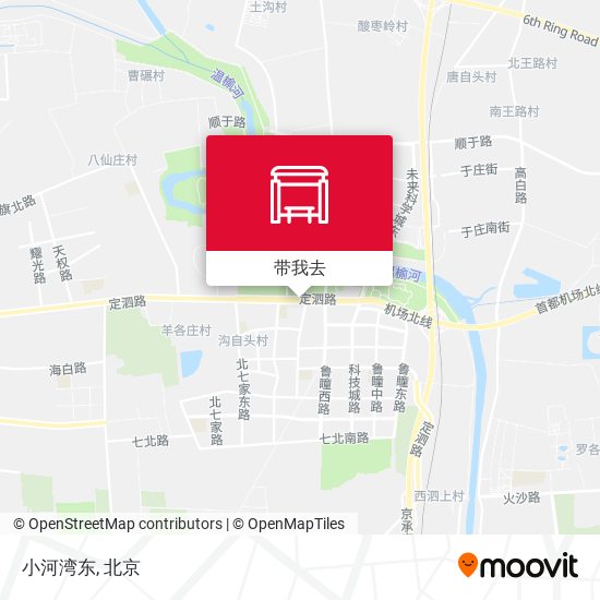 小河湾东地图